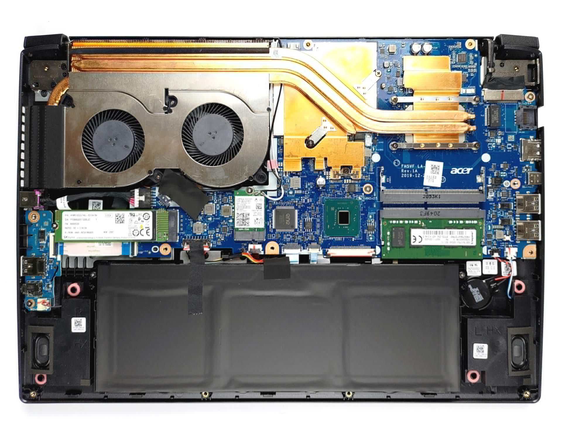 How to replace and fix Acer Aspire A715-41G A715-42G A715-74G A715-75G N19C5 LCD Rear Top Lid Back Cover A case black metal (Acer Aspire 7 (A715-75G))